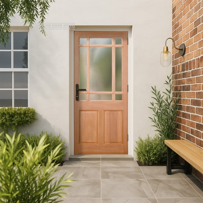 LPD Hardwood Warwick M&T Unglazed External Door