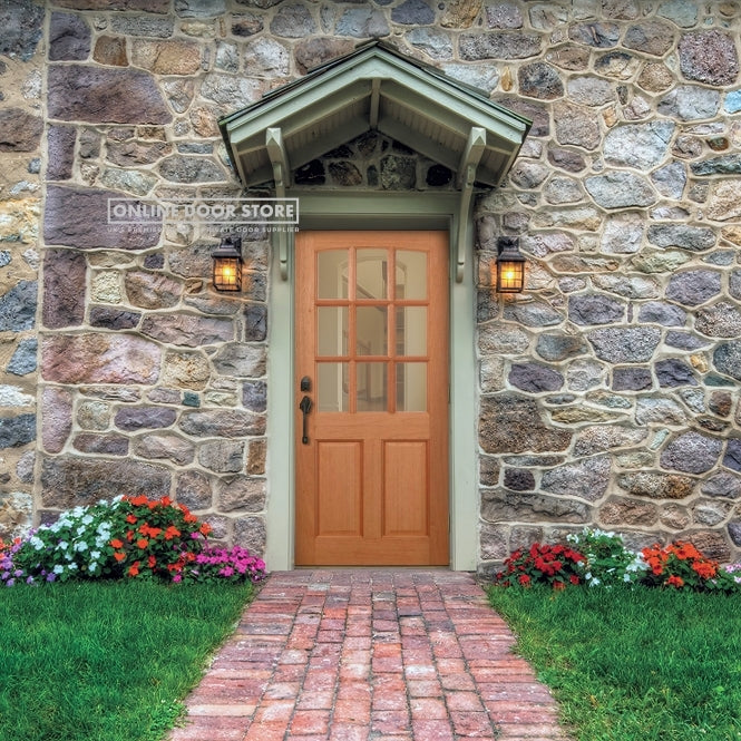 LPD Hardwood Georgia Dowelled Unglazed External Door