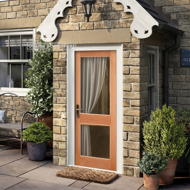 LPD Hardwood 2XGG M&T Unglazed External Door