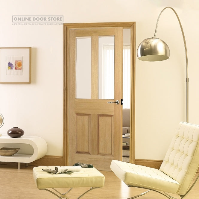 LPD Malton Victorian Oak Unglazed Internal  Door