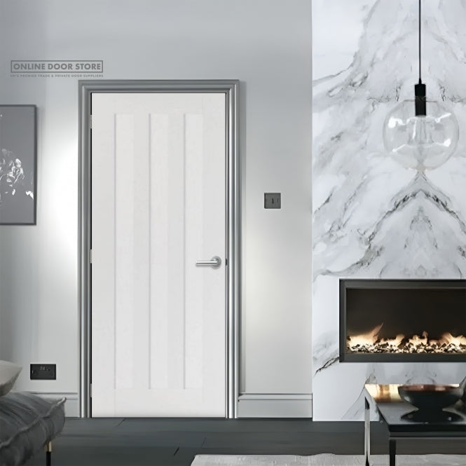 LPD White Idaho FD30 Fire Door