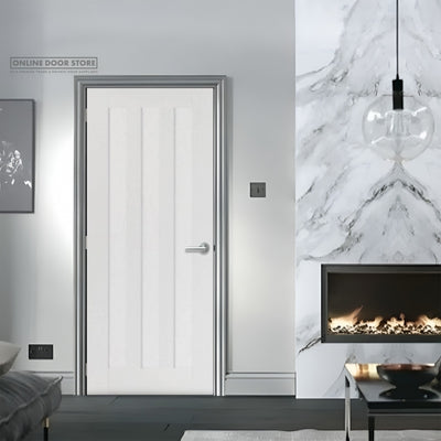 LPD White Idaho FD30 Fire Door