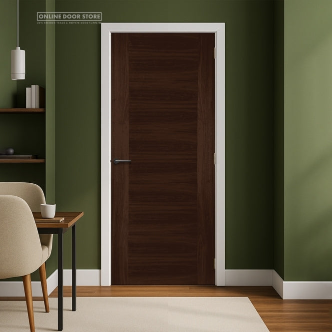 Mendes Aspect Pre-Finished Walnut FD30 Fire Door