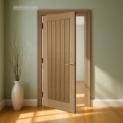 Mendes Mexicano Pre-Finished Oak FD30 Fire Door