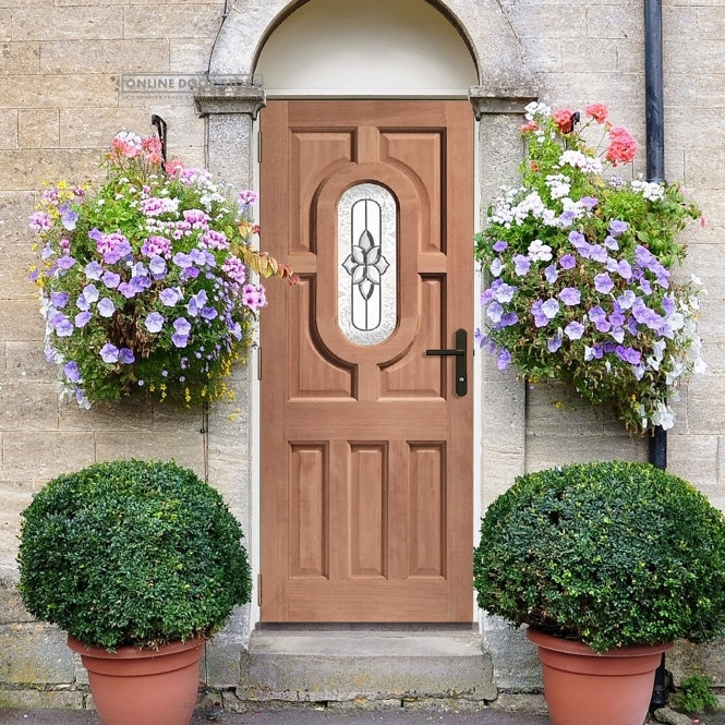 XL Joinery Acacia Double Glazed Hardwood External Door