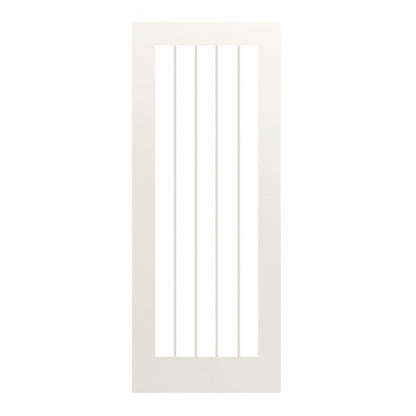 Deanta Ely White Primed Internal Glazed Door (1L Full)