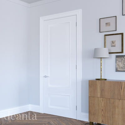 Deanta Sandringham White Primed Internal Door