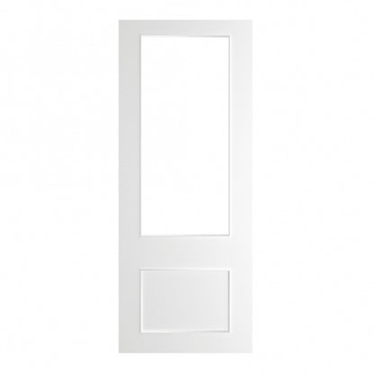 Deanta Sandringham White Primed Bevelled Internal Glazed Door