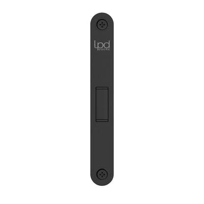 LPD Matt Black Manhattan Privacy Magnetic Latch