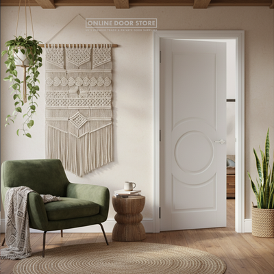 LPD White Montpellier FD30 Fire Door