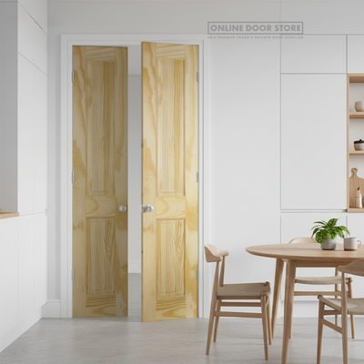 LPD Clear Pine 2-Panel Half Door