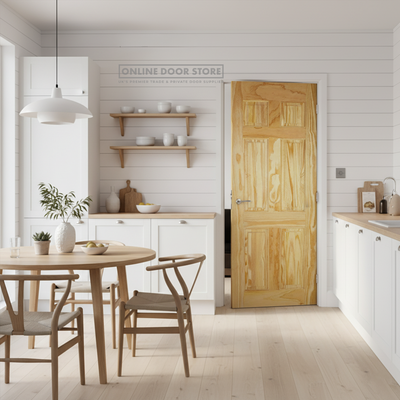 LPD Clear Pine 6-Panel Internal Door