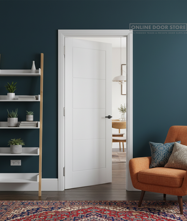 white prime Door