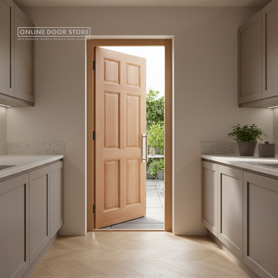 LPD Hardwood Colonial 6-Panel M&T External Door
