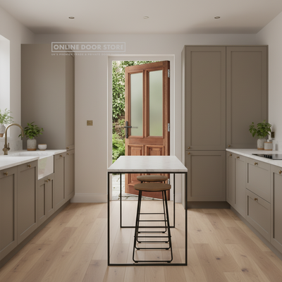 LPD Hardwood Derby Unglazed 2L External Door