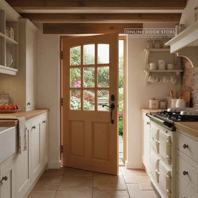 LPD Hardwood Georgia Dowelled Unglazed External Door