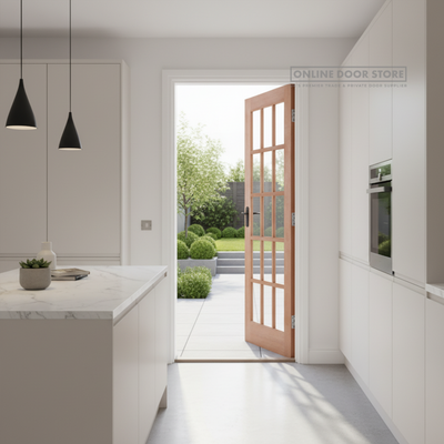 LPD Hardwood SA 15L M&T Clear Glazed External Door