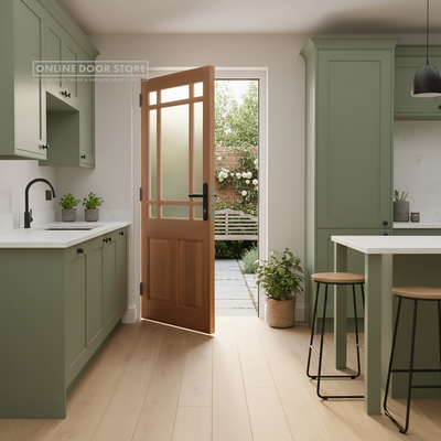 LPD Hardwood Warwick M&T Unglazed External Door