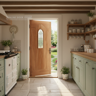 LPD Hardwood Westminster 1L Glazed External Door