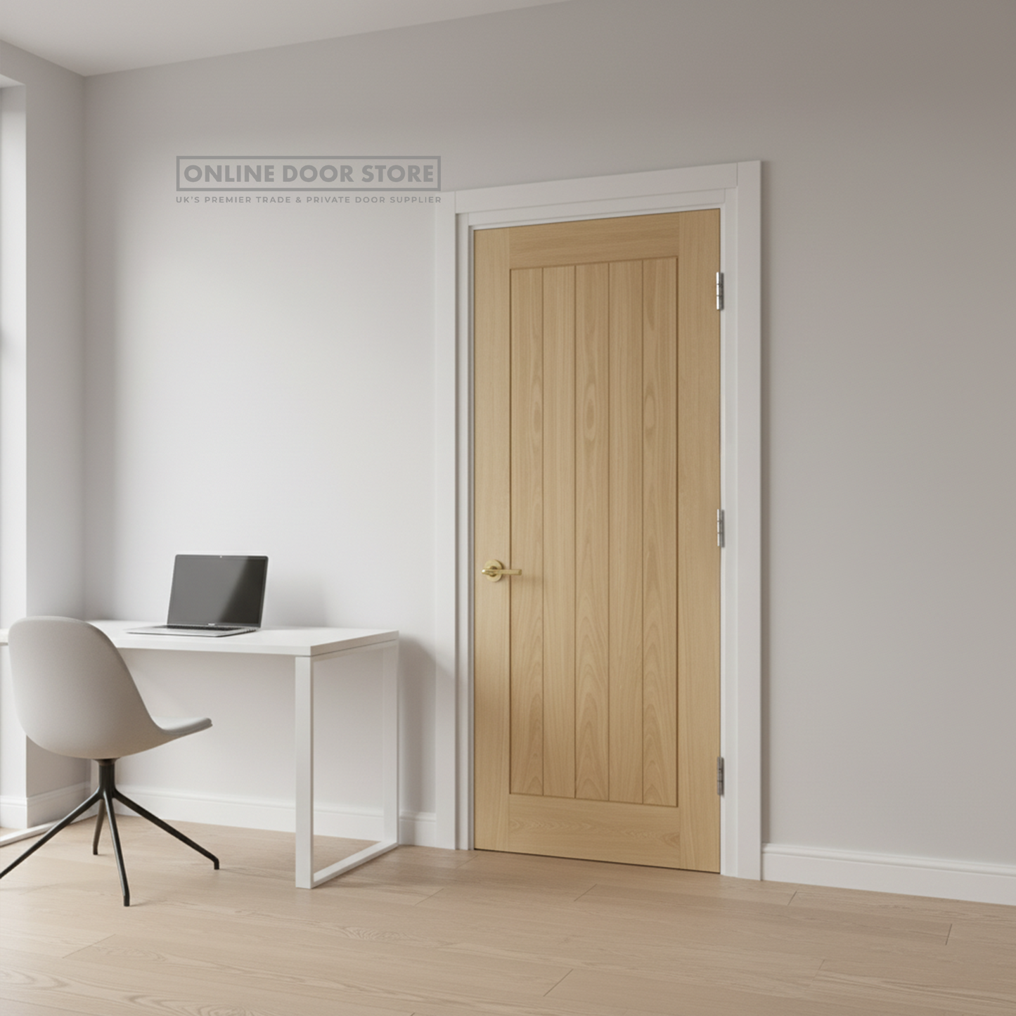 Aster Cheshire Prefinished Oak FSC Internal Door