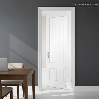 Aster White Primed Cottage 3/4 Internal Glazed Door