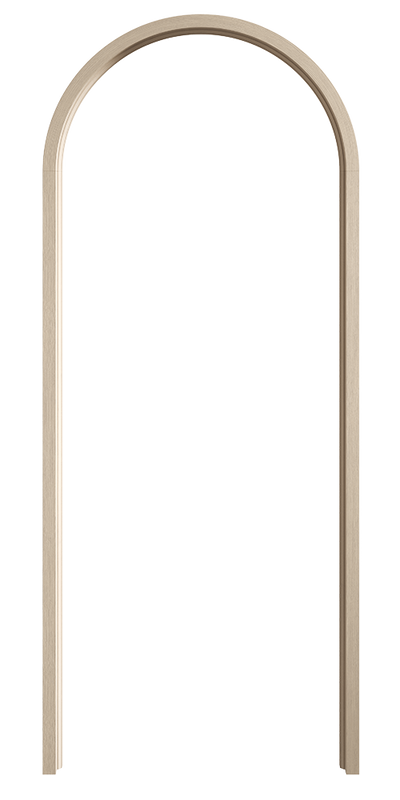 LPD Blonde Oak Curved Internal Door Lining