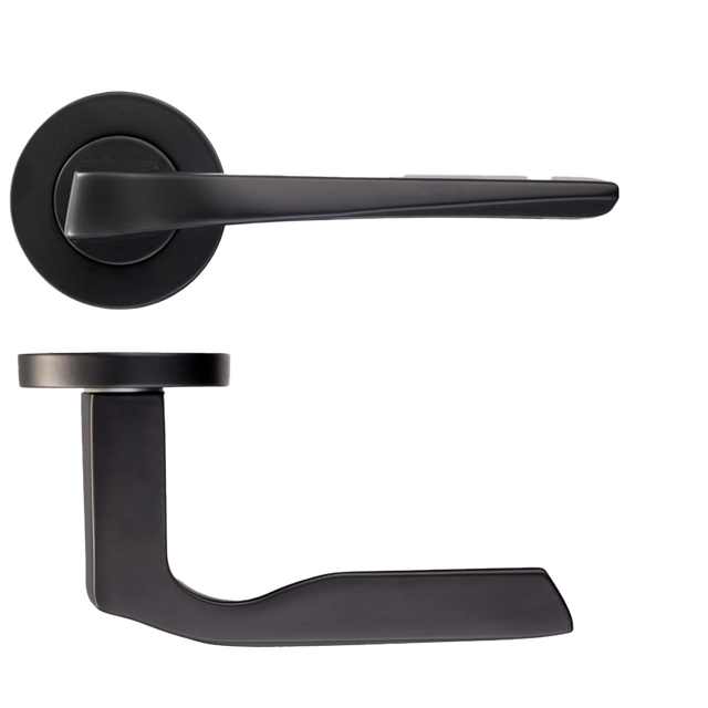 LPD Carina Matt Black Privacy Handle Hardware Pack
