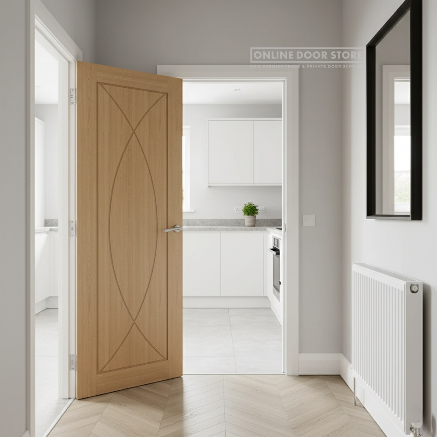 Deanta Amalfi Pre-Finished Oak Internal FD30 Fire Door