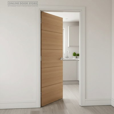 Deanta Augusta Prefinished Oak Internal Door