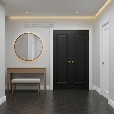 Deanta Blenheim Black Prefinished FSC Internal Door