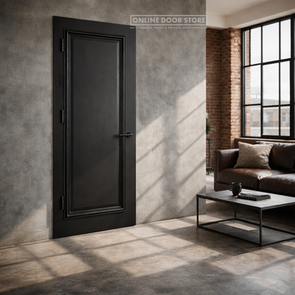 Deanta Blenheim Black Prefinished FSC Internal Door