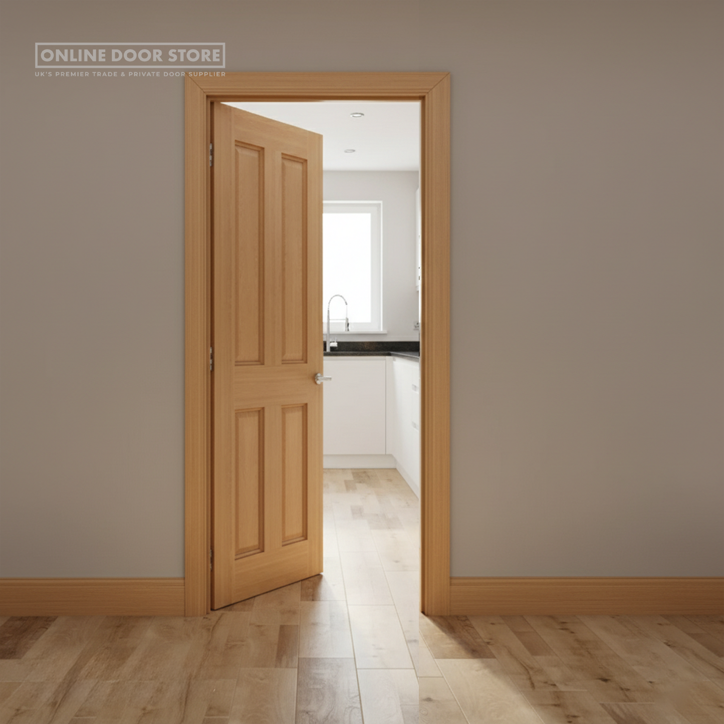 Deanta Bury Prefinished Oak Internal Door