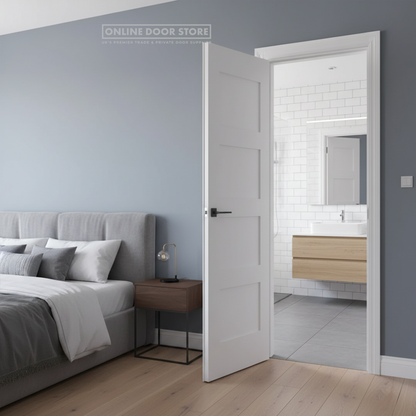 Deanta Coventry White Primed FD30 Fire Door