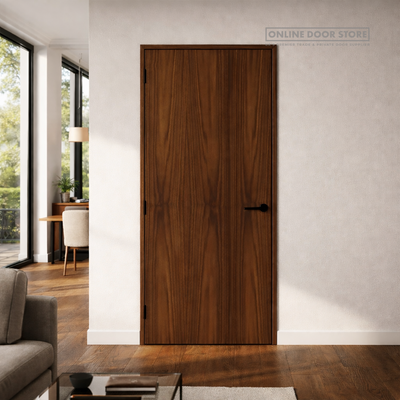 Deanta Flush Prefinished Walnut FD30 Fire Door
