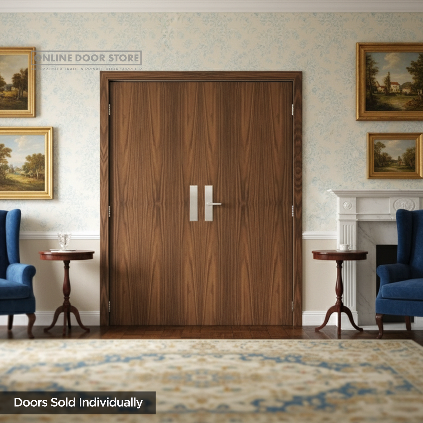 Deanta Flush Prefinished Walnut Internal Door