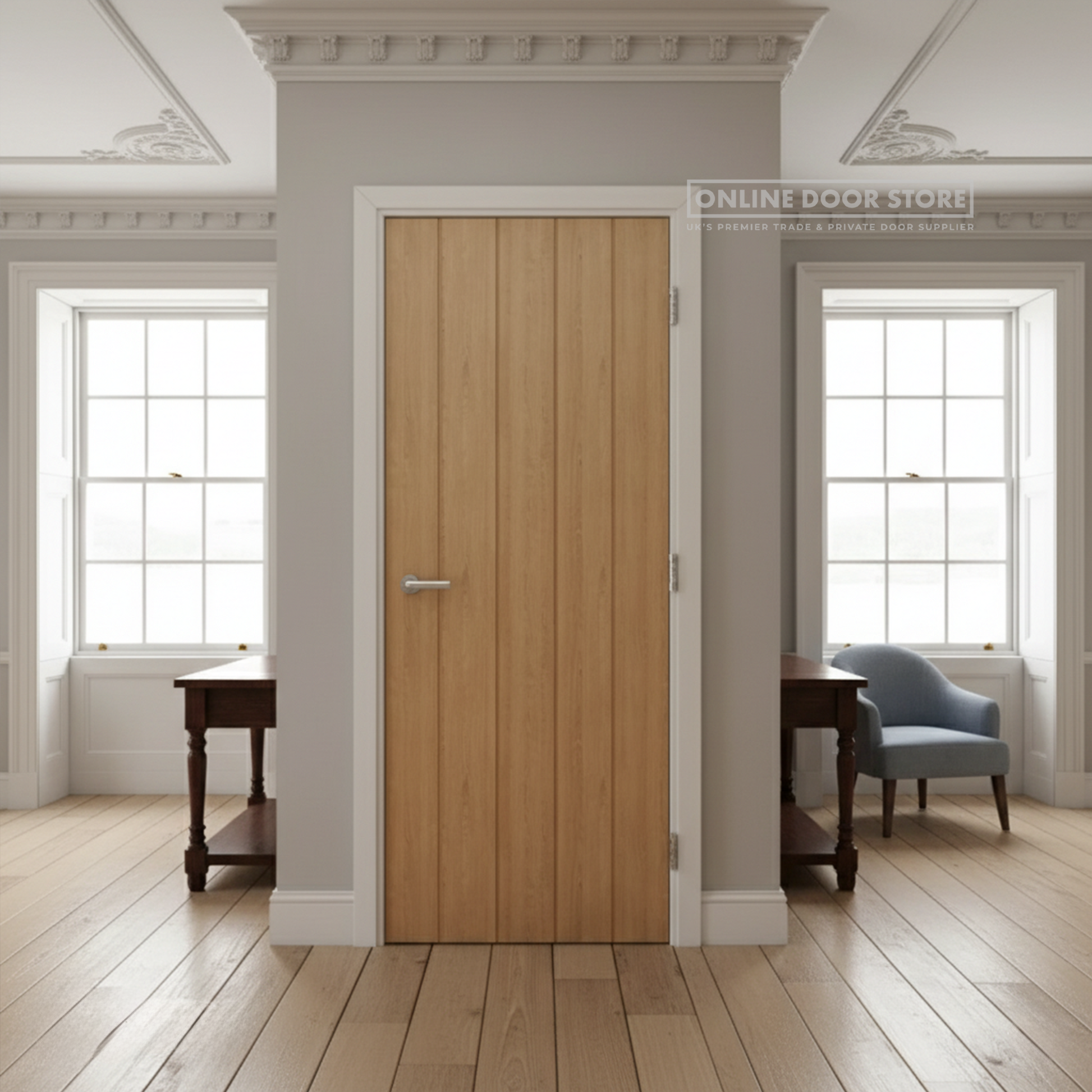 Deanta Galway Unfinished Oak Internal Door | Online Door Store Deanta Galway Unfinished Oak Internal Door | Online Door Store
