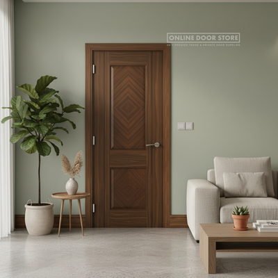 Deanta Kensington Prefinished Walnut FD30 Fire Door