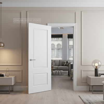 Deanta Madison White Primed Internal FD30 Fire Door