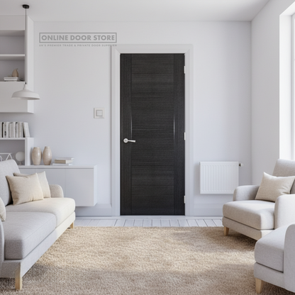 Deanta Montreal Dark Grey Ash Internal Door