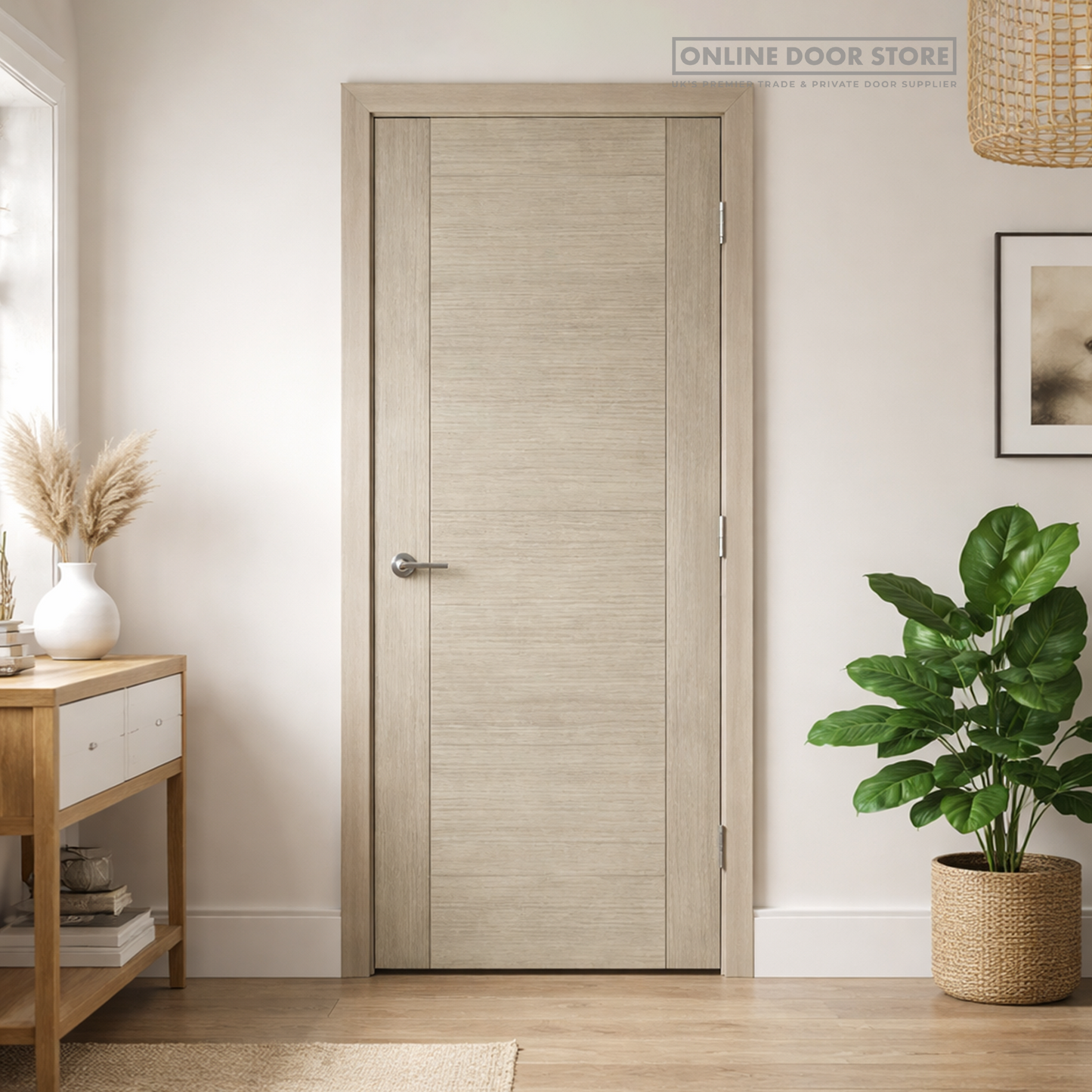Deanta Montreal Light Grey Ash Internal Door
