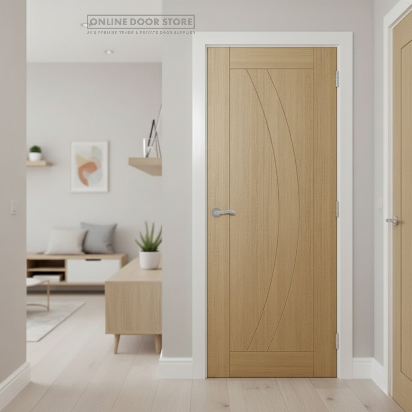 Deanta Ravello Pre-Finished Oak Internal Door