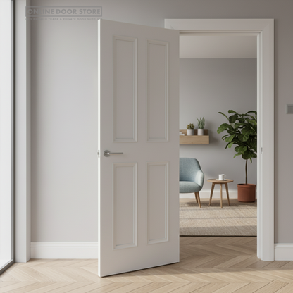 Deanta Rochester White Primed Internal Door