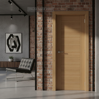 Deanta Seville Prefinished Oak Internal Door