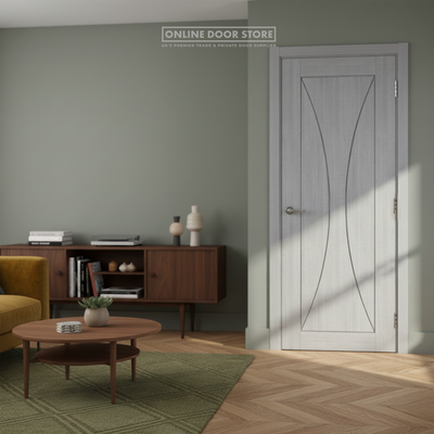 Deanta Sorrento Light Grey Ash Internal Door