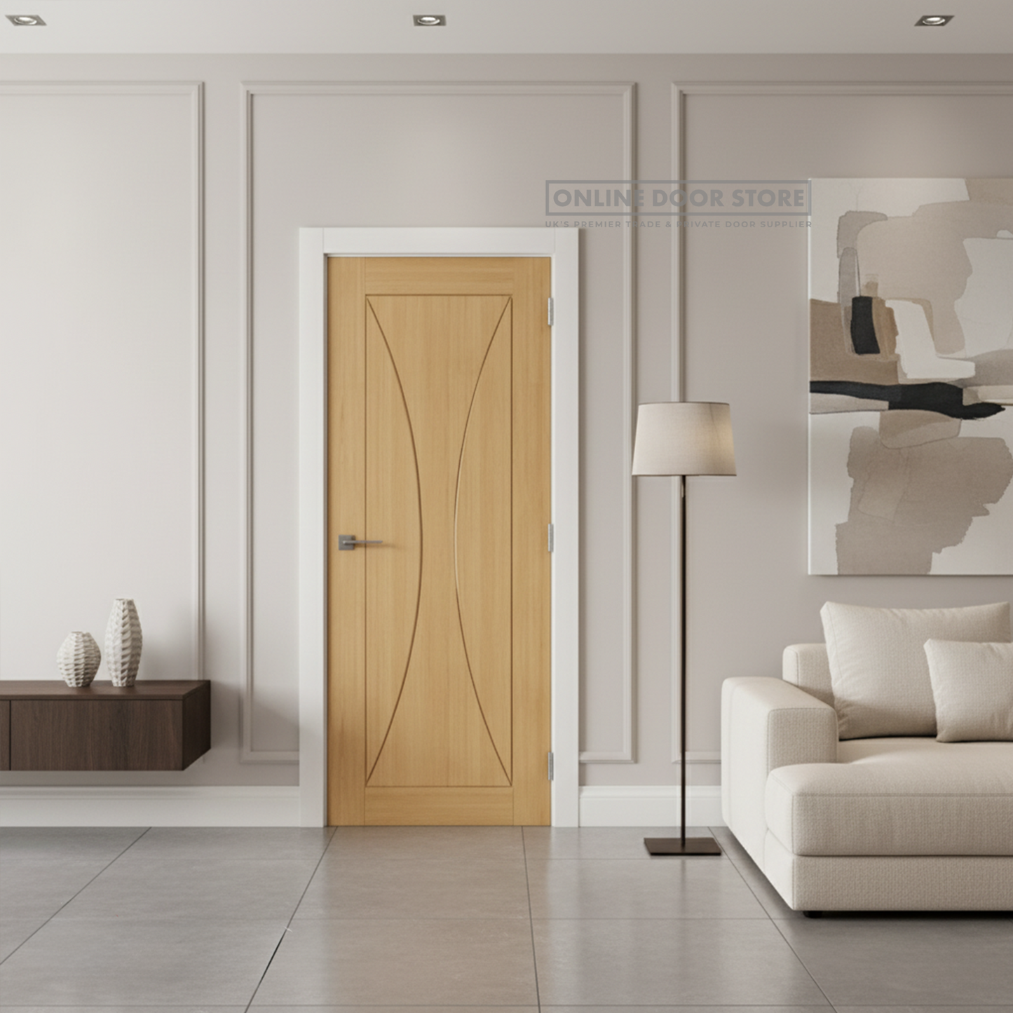 Deanta Sorrento Prefinished Oak Internal Door