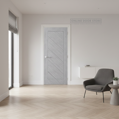 Deanta Torino Light Grey Ash Internal Door