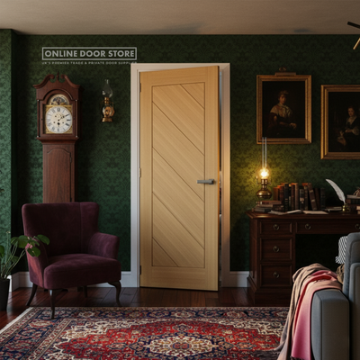 Deanta Torino Pre-Finished Oak Internal Door