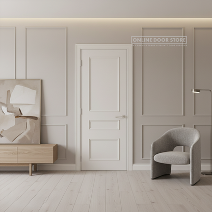 Deanta Windsor White Primed Internal Door