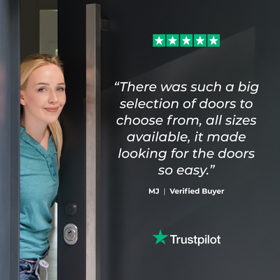 JB Kind Canterbury Grained FD30 Fire Door