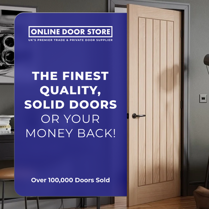 LPD Oak London Internal Glazed Door 2L